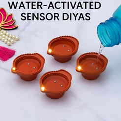Magic Water Diya – Just Add Water, It Lights Up!